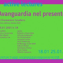 Avanguardia nel presente Avanguardia nel presente